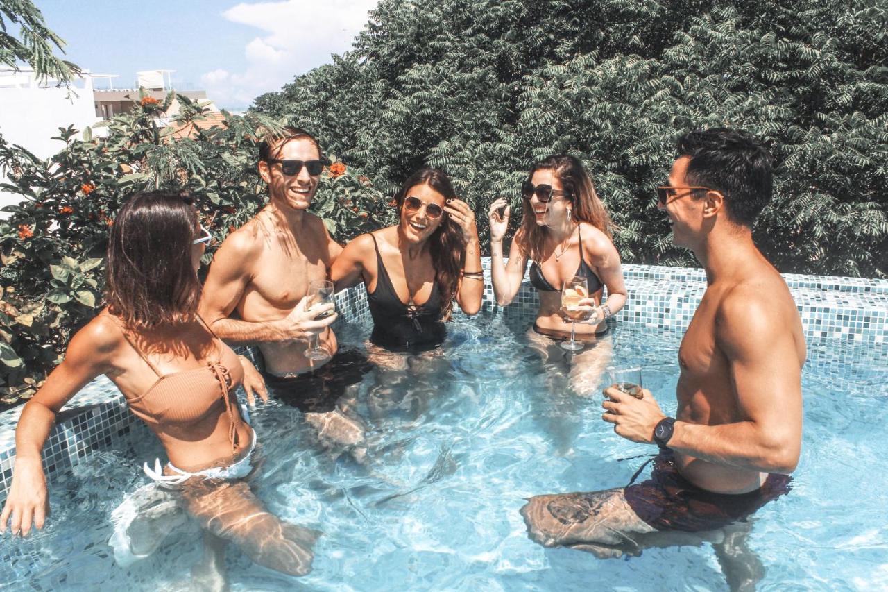 Be Playa Hotel Boutique & Rooftop Bar Плайя-дель-Кармен Екстер'єр фото