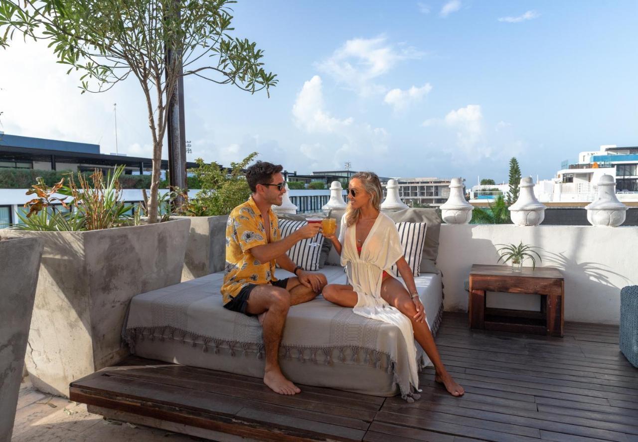 Be Playa Hotel Boutique & Rooftop Bar Плайя-дель-Кармен Екстер'єр фото
