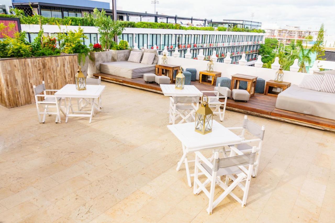 Be Playa Hotel Boutique & Rooftop Bar Плайя-дель-Кармен Екстер'єр фото